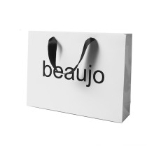 Impressão personalizada Braço de papel White Beaujo para vinho